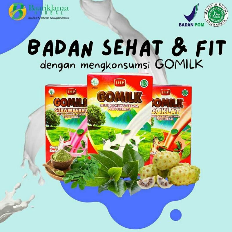

Susu kambing etawa Gomilk