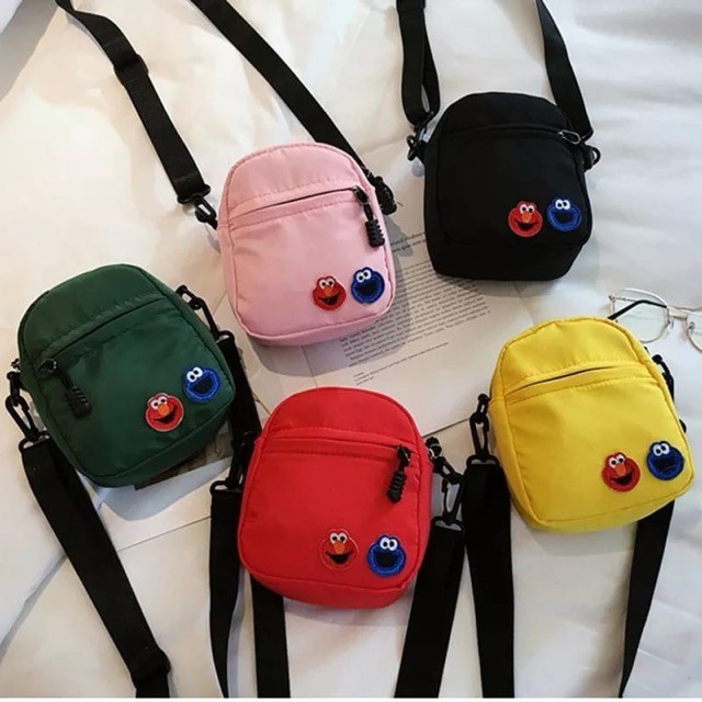 TAS KOREA ELMO -CLARK - Tas Selempang ELMO KECIL