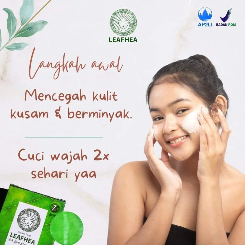 SABUN LEAFHEA 100% ORIGINAL