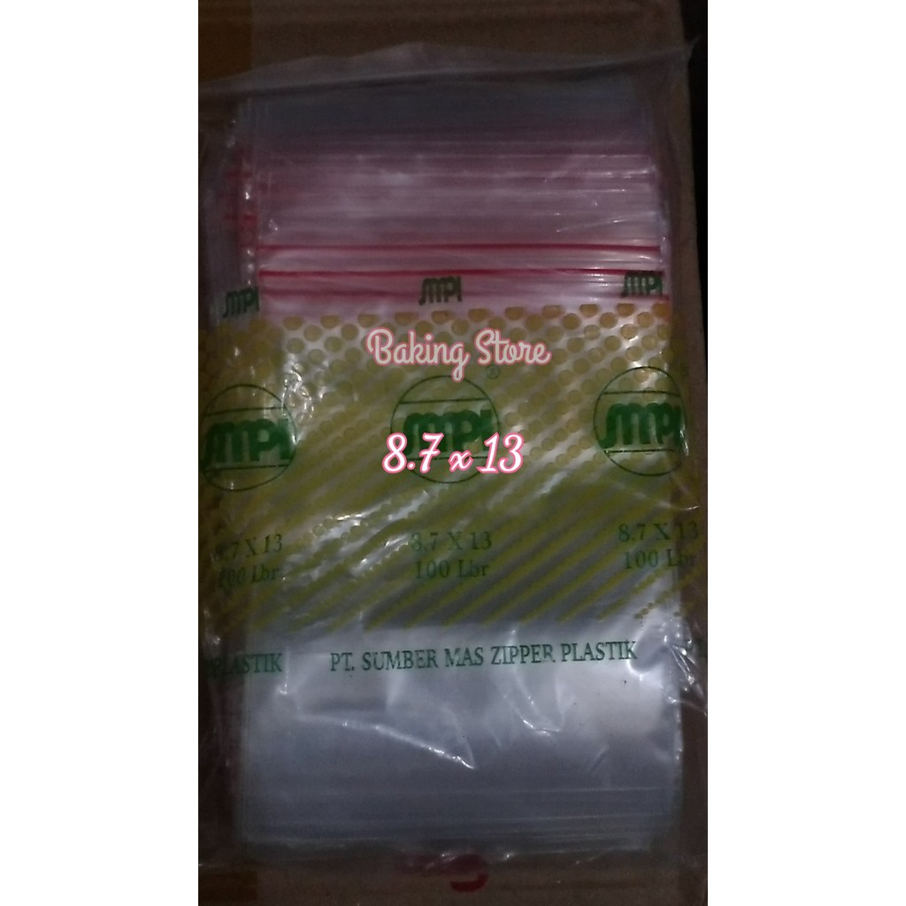 

Kantong Plastik Klp - Zip Zip Lock Bag 8.7x13cm isi 100lembar