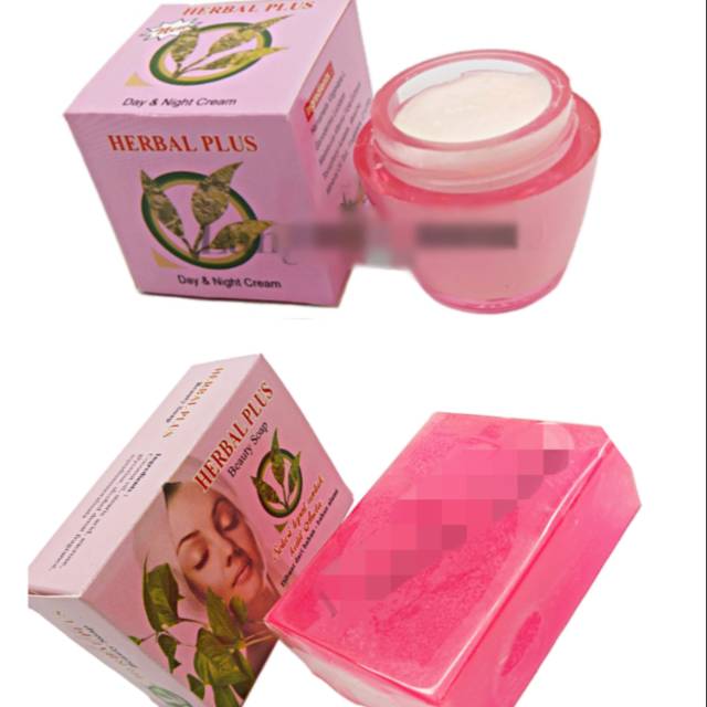 HERBAL PLUS / PAKET ADA SABUN 2IN1 original