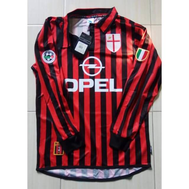 Jersey AC Milan centenary 1999