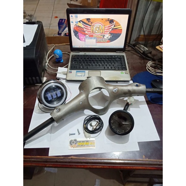 batok atas honda C70 pnp spido babon (Batok Atas C70 PNP Babon / Batok + Stang Saja)