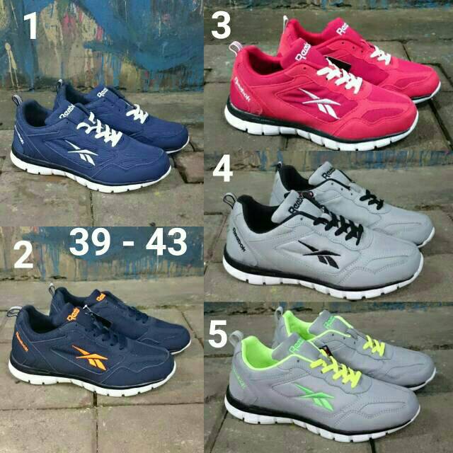Sepatu olahraga pria reebok