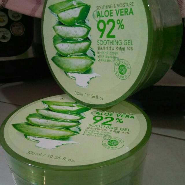 Aloe vera gel 92%