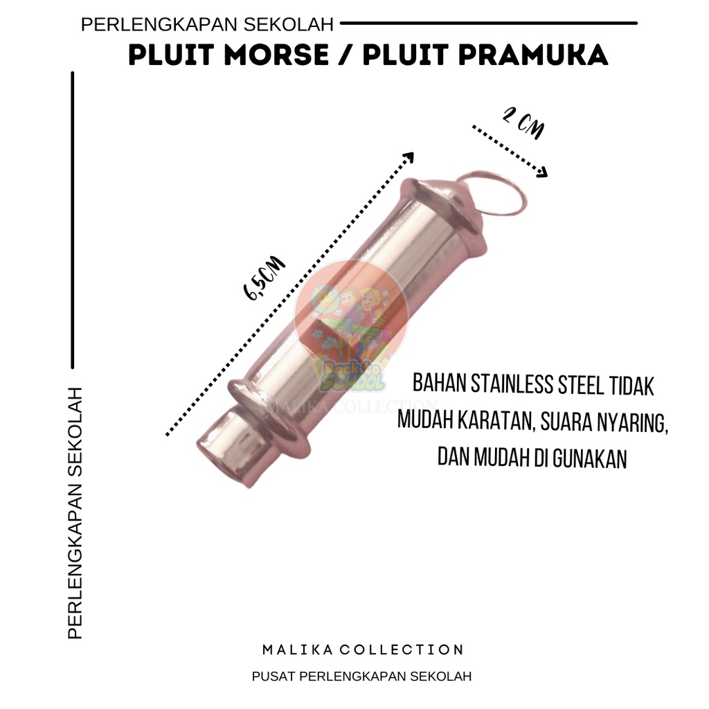 Pluit Pramuka / Pluit Morse / Pluit Kereta / Pluit besi / Pluit stainlees