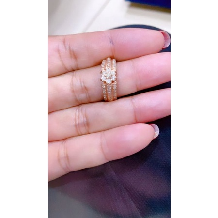 Cincin ronyot berlian Medan asli kkvvc
