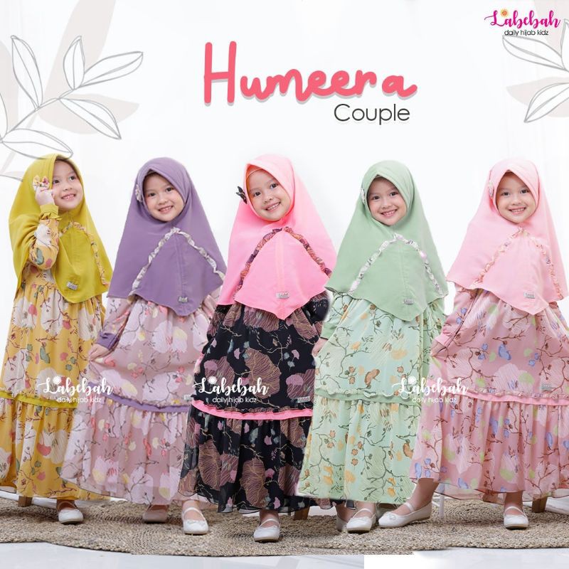 Gamis ceruti anak perempuan humerra