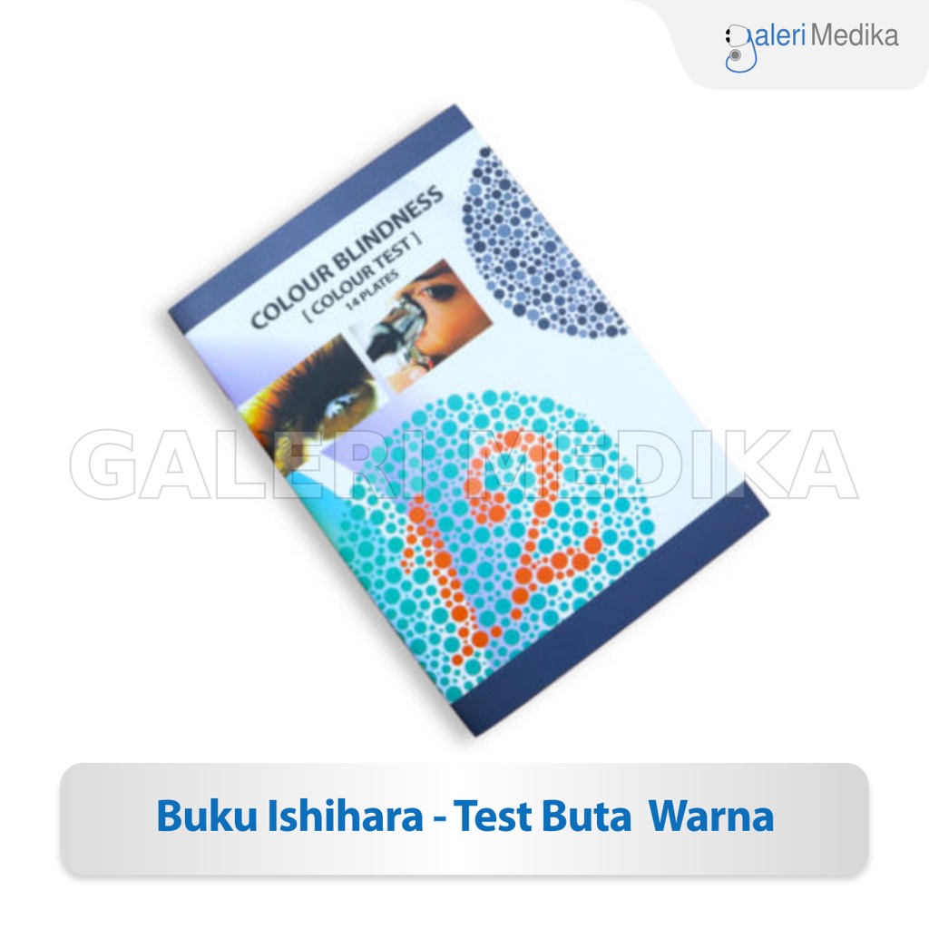 Buku Ishihara - Buku Tes Buta Warna