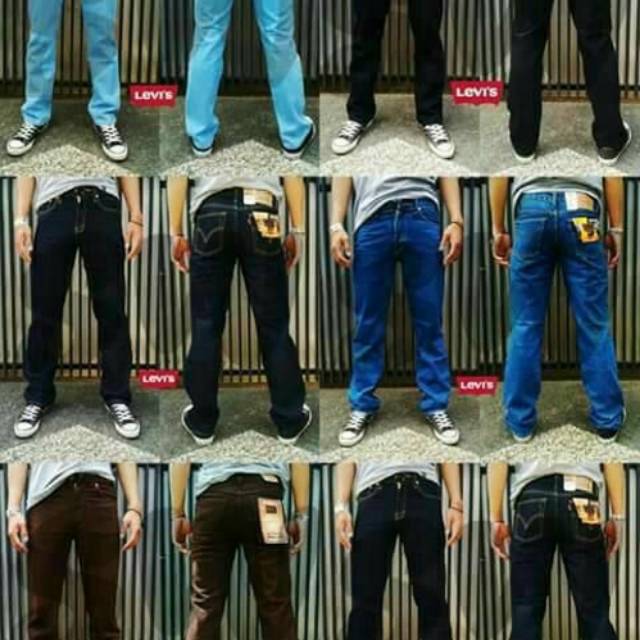 Celana jeans levis standar / celana pria standar