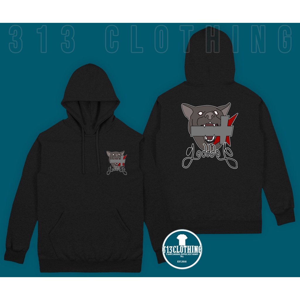 Jaket Hoodie God Dog Hoodie Sweater Godddog GangBuk Hoodie Goddog Gangbuk