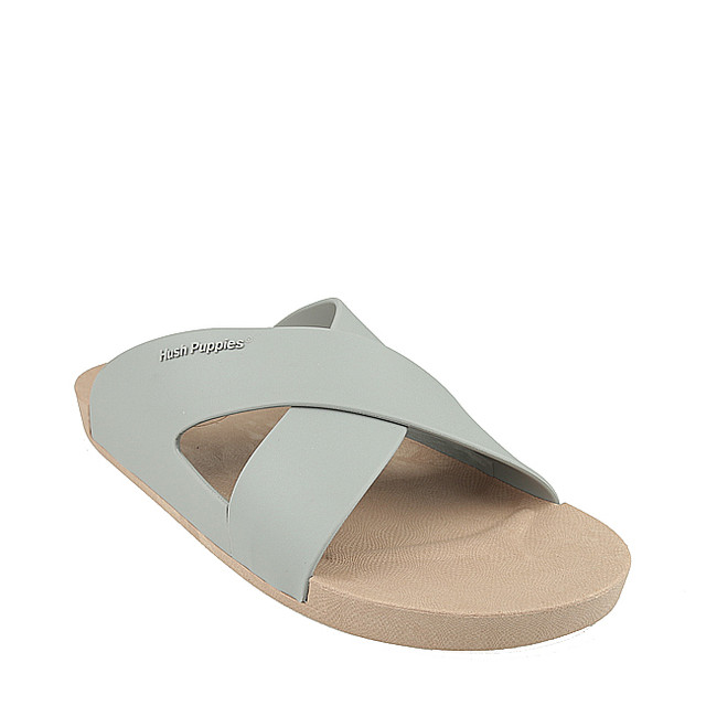 Hush Puppies Sandal Pria Brick Cross Grey