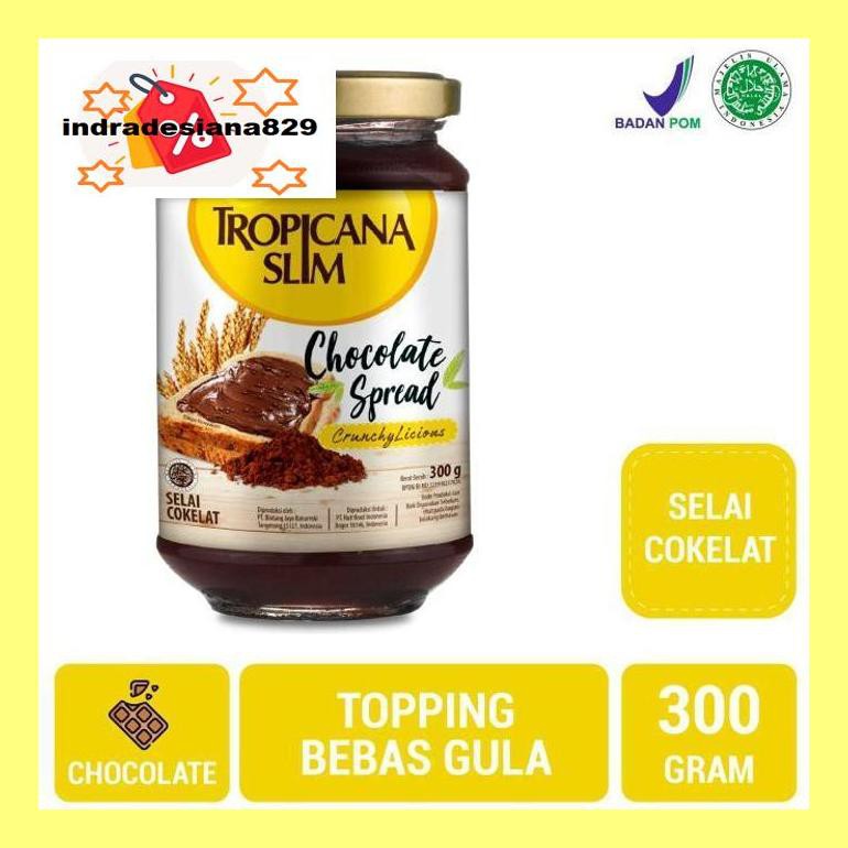 

Sf504Nind Tropicana Slim Chocolate Spread 300G Ind504Sm