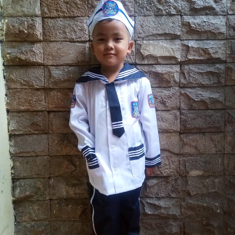 BEST SELLER BAJU SERAGAM PROFESI PELAUT ANAK TK KOSTUM POPAYE ANAK SERAGAM PELAUT ANAK BERKUALITAS