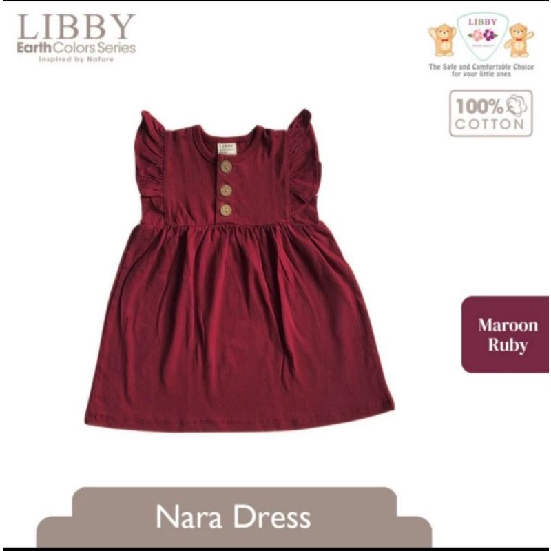 LIBBY NARA DRESS EARTH COLORS SERIES / NARA LIBBY DRESS (1PCS)