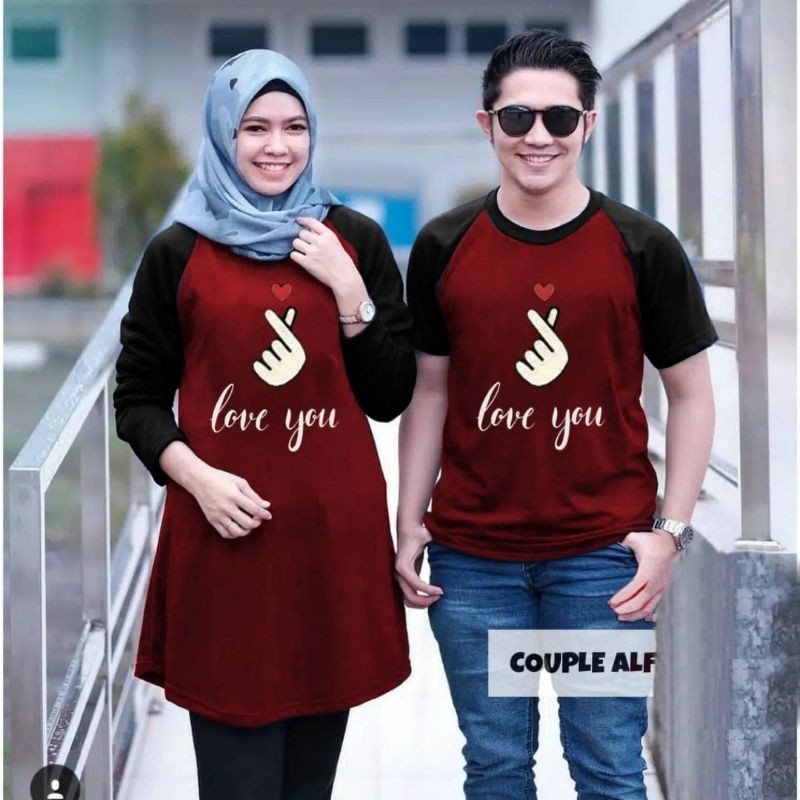 PCS CP ALFY BAHAN BABYTERRY BAJU COUPLE PASANGAN ATASAN COWO DAN CEWE CT