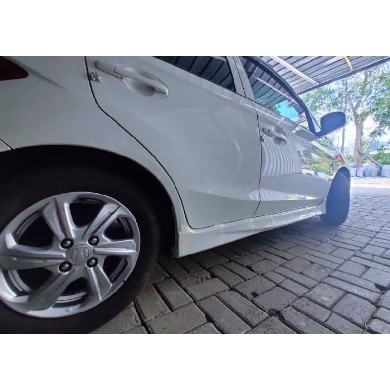 side skirt sideskirt honda brio