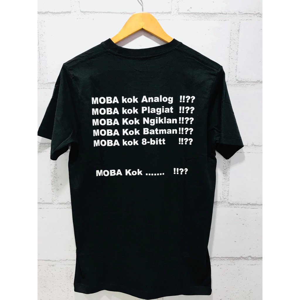 Kaos Distro Gamers Moba Kok Analog?!