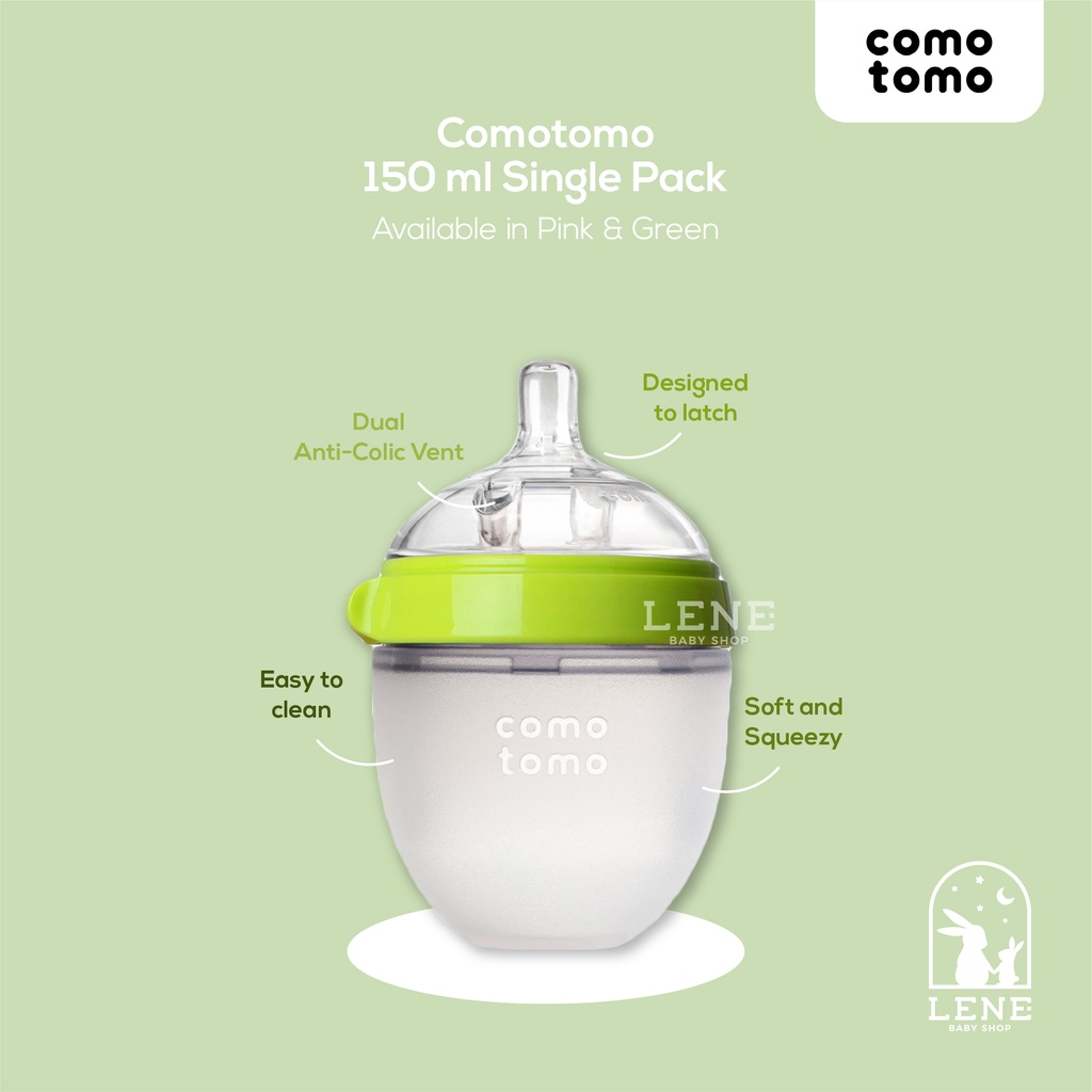 Comotomo 150ml Single Pack – Botol Susu Bayi