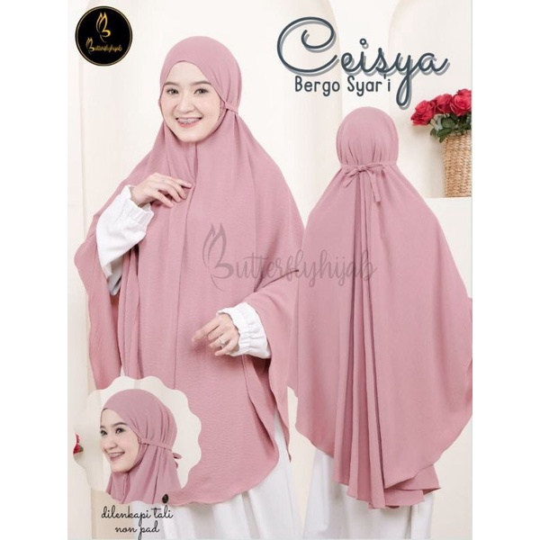 HIJAB INSTAN JUMBO CEISYA BERGO SYARI © BUTTERFLY