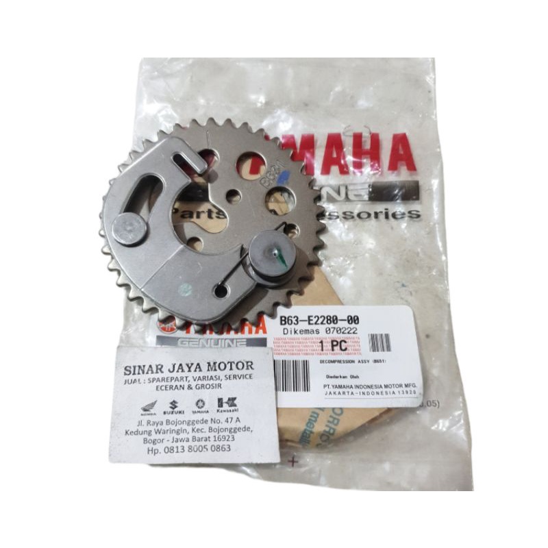 Gigi sentrik lexi Yamaha Asli B63-E2280-00