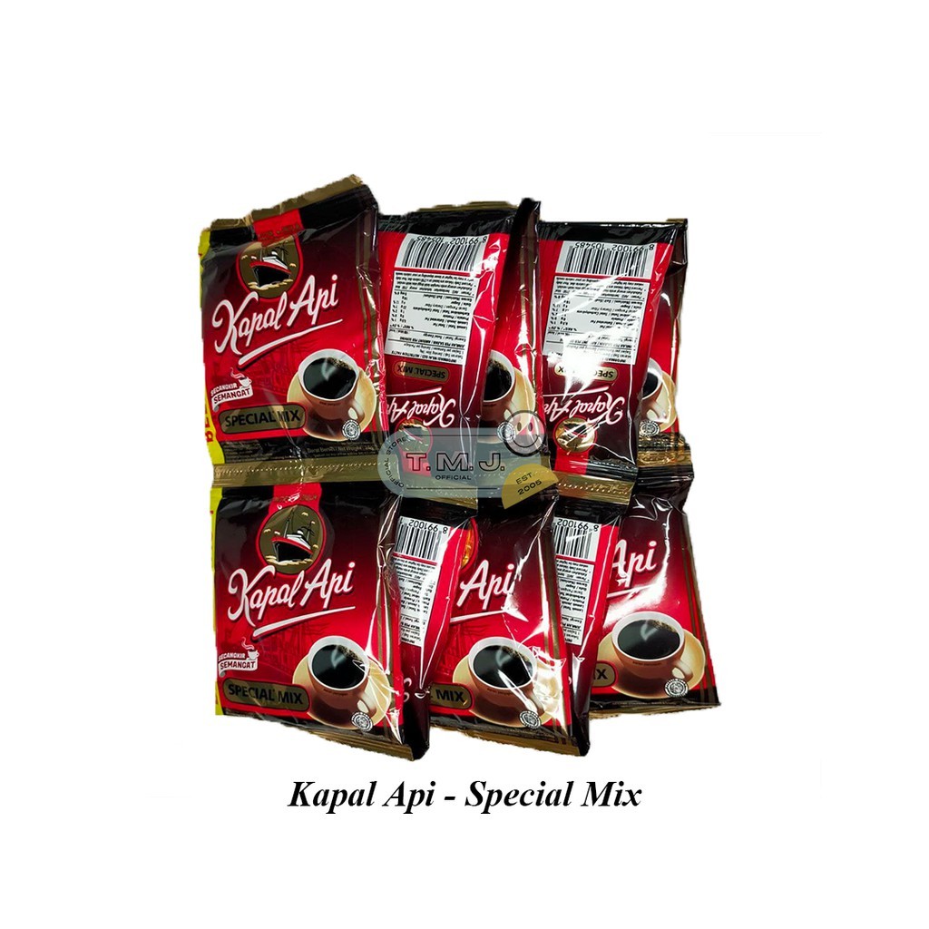 

Kopi Kapal Api Special Mix (Gula + Kopi) / Renceng