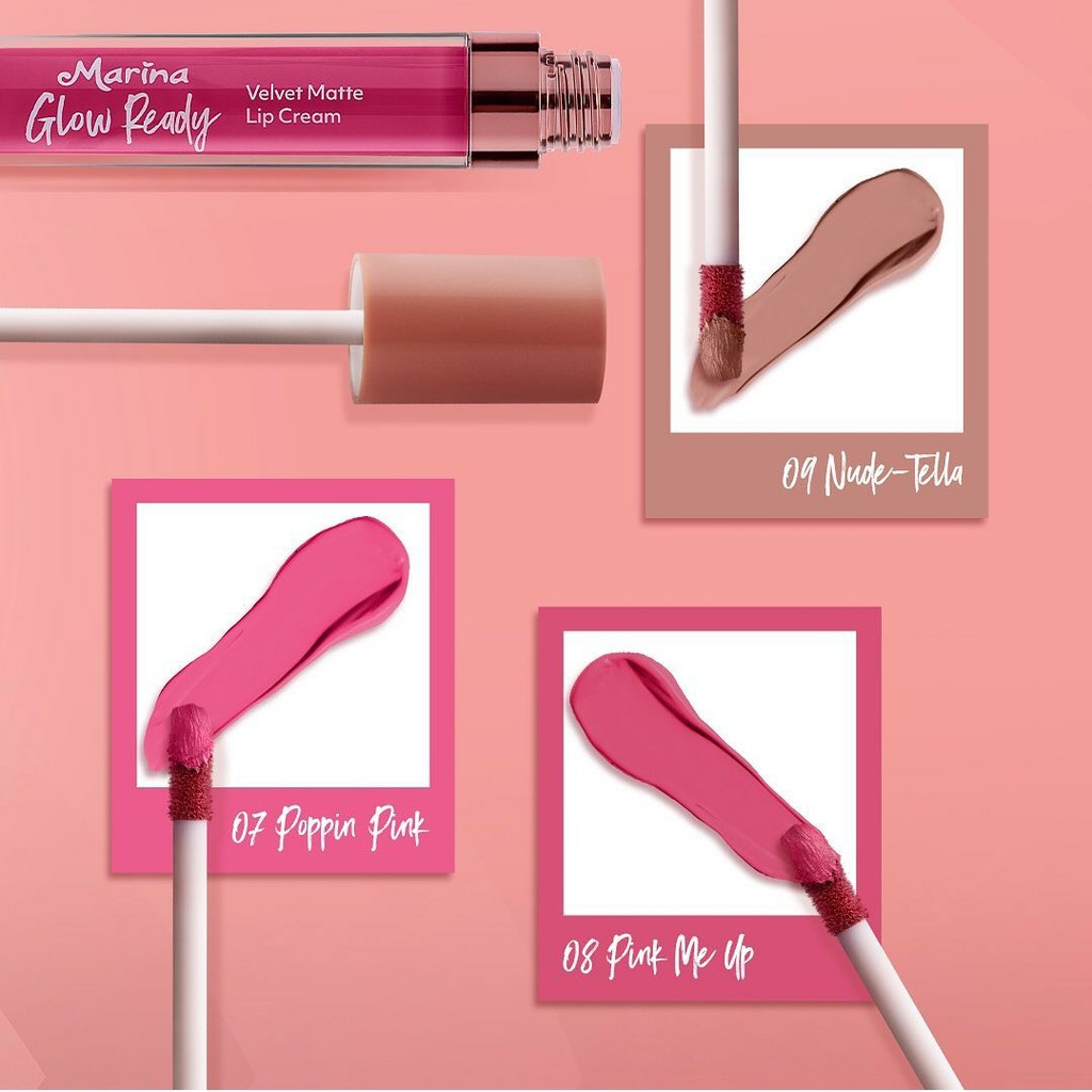 MARINA Glow Ready Velvet Matte Lip Cream 5 g