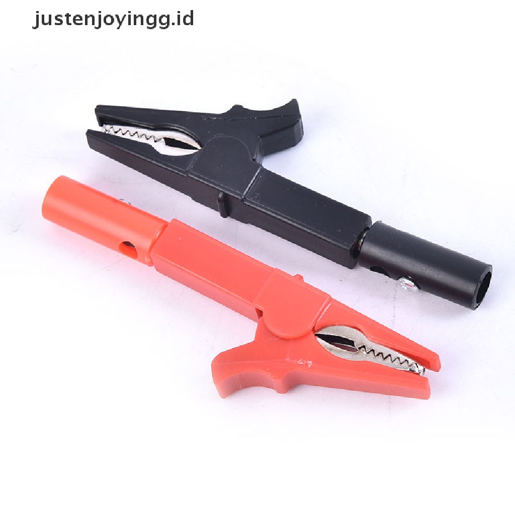 / / Justenjoyingg.id / Set Test Pen Klip Buaya Insulated Untuk Tester Aki Mobil