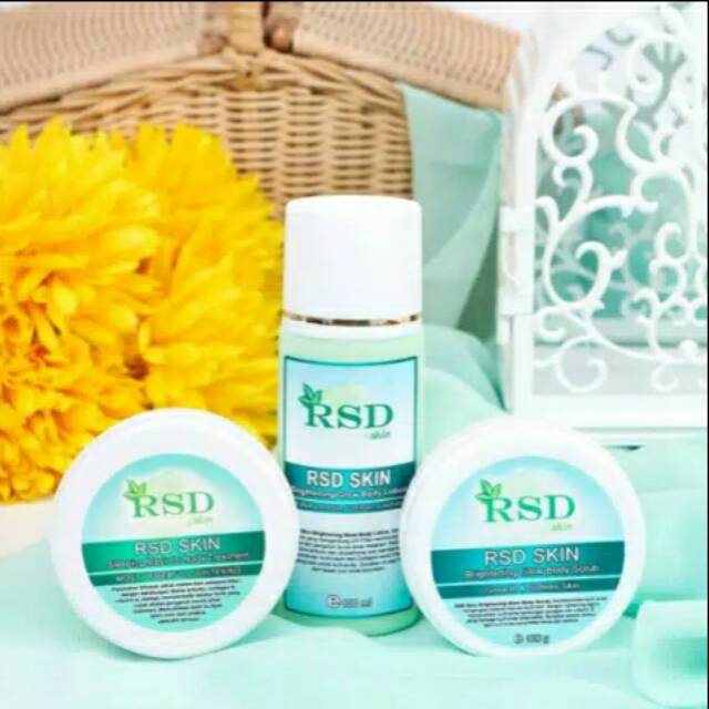 ( BISA COD )RSD SKIN PAKET SUPER KINCLONG + GRATIS DOMPET CANTIK / LOTION PEMUTIH / PEMUTIH BADAN