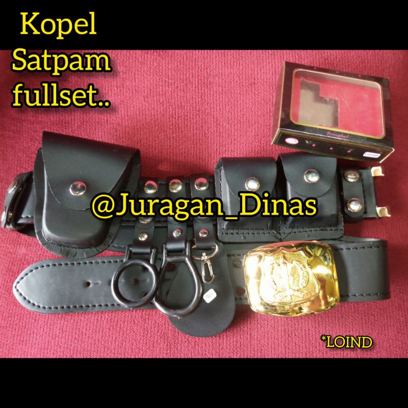 Kopel Satpam Security fullset include kepala kopel LOIND non braso