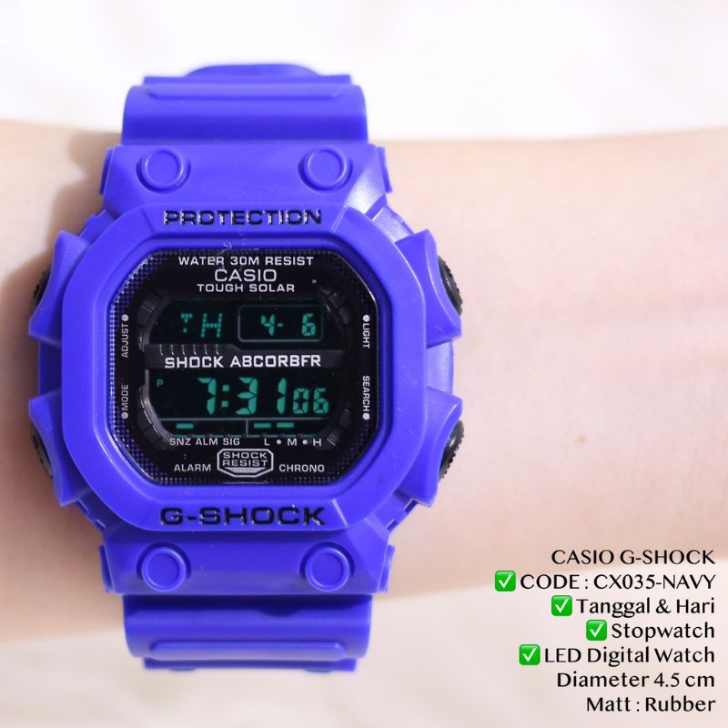Jam tangan digital pria wanita Gshock Kingkong DW5600 /GX56bb