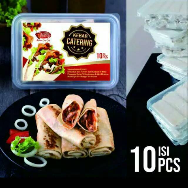 

Kebab mini isi 10 pcs enak dan halal