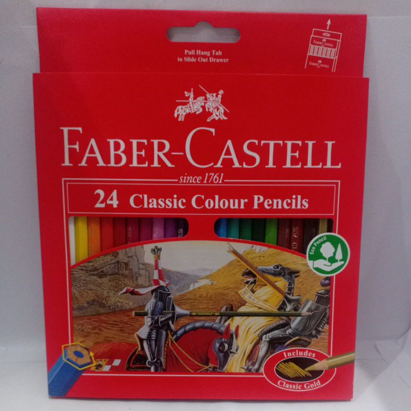

pensil Faber Castell classic 24warna