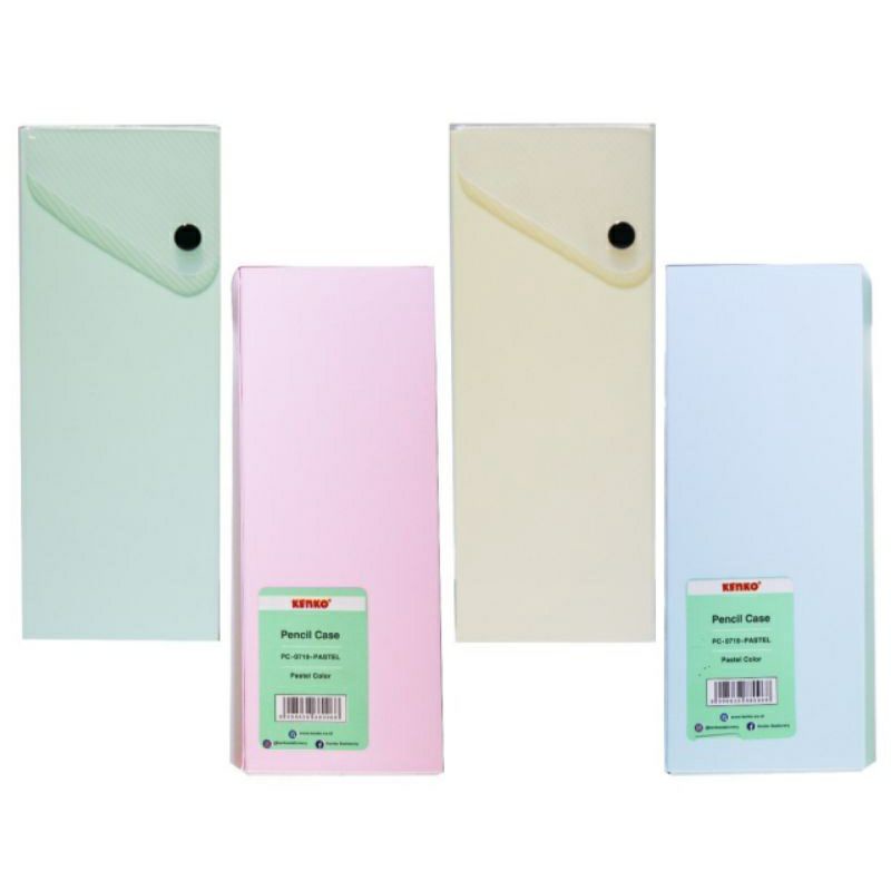 

Pencil Case PASTEL KOTAK Pensil KENKO PC-0719 Original