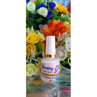 

Yummy glue mini, lem whitehenna & gems superkuat