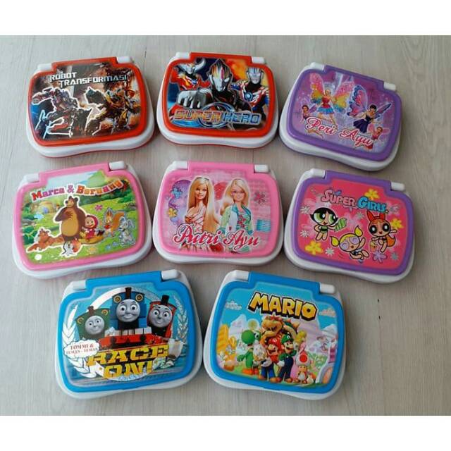 Mainan Anak Edukasi Laptop Mini 2 Bahasa Layar Karakter Mainan Anak Edukasi Laptop Mini 2 Bahasa Layar Karakter