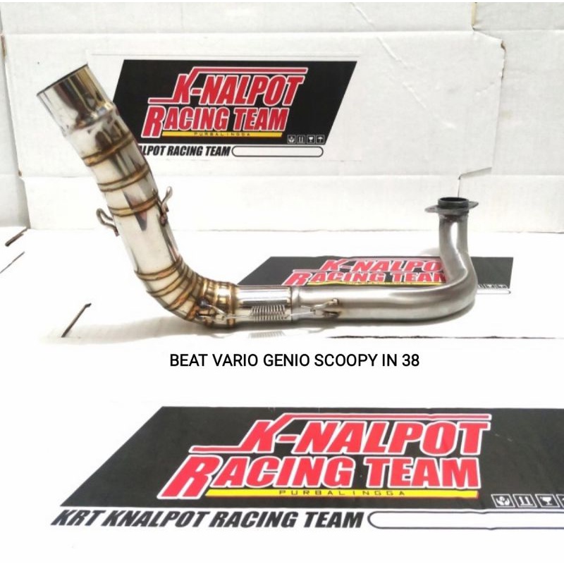 Leheran Beat Atas njengat Ngacung Inlet 38 Knalpot Racing modif matic Terlaris genio scoopy