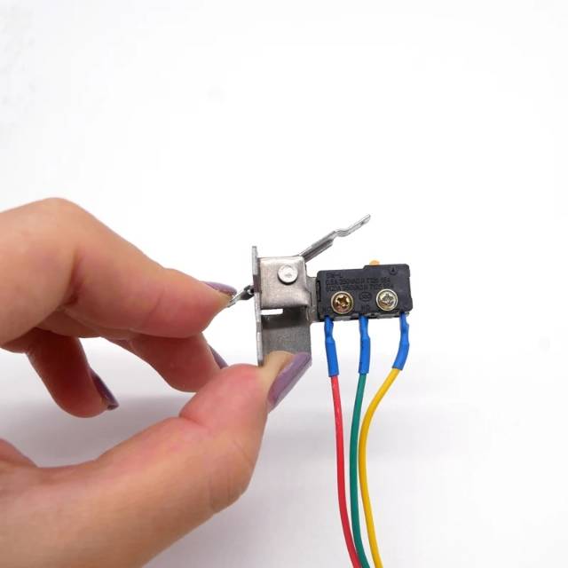 Micro switch + braket water heater gas