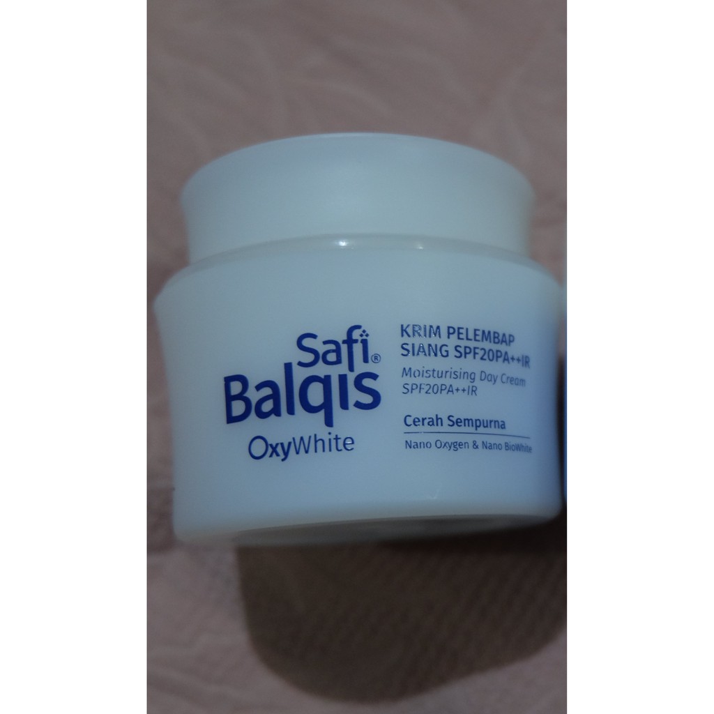 [Preloved] Safi Balqis Oxywhite (Krim Pelembap Siang SPF 20 PA++IR) (Day Cream)ORIGINAL Malaysia 45g