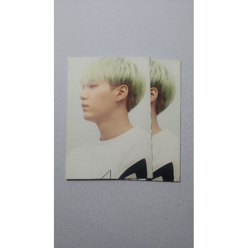 BTS X PUMA PHOTOCARD POSTCARD TRINOMIC