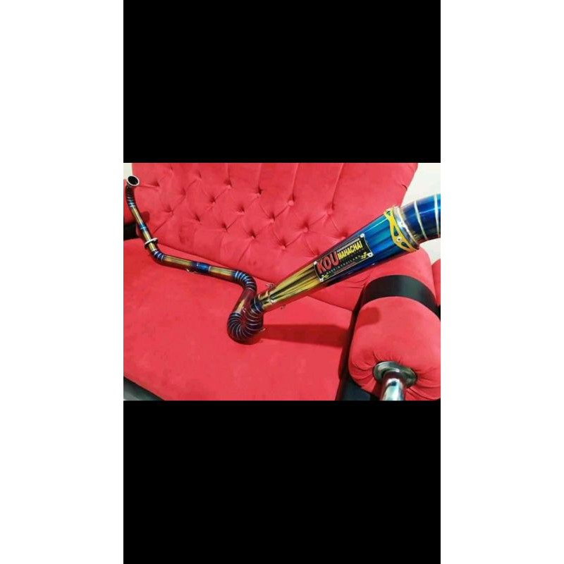 KNALPOT RACING KOU KOBRA KIDAL VIXION SATRIA F