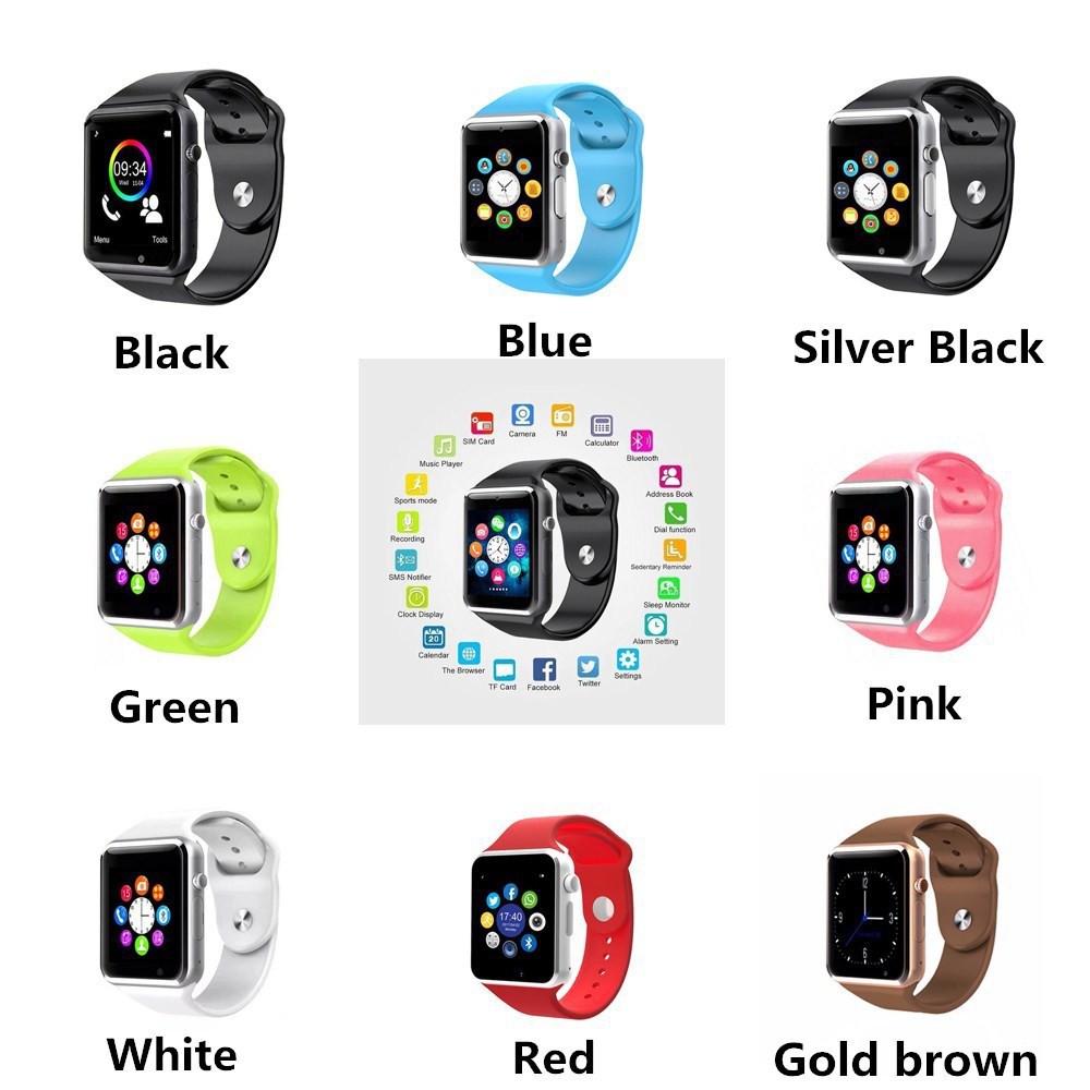 SMARTWATCH / Jam Tangan Pintar U10 / A1 Jam Tangan HP Android Support SIMCARD