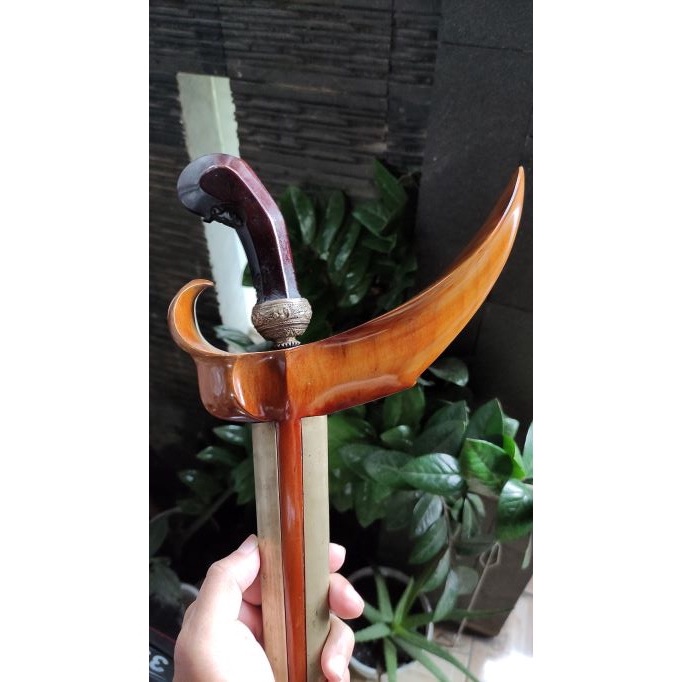 Keris Brojol Gonjo Iras Pamor Wengkon Isen Cirebon Sepuh