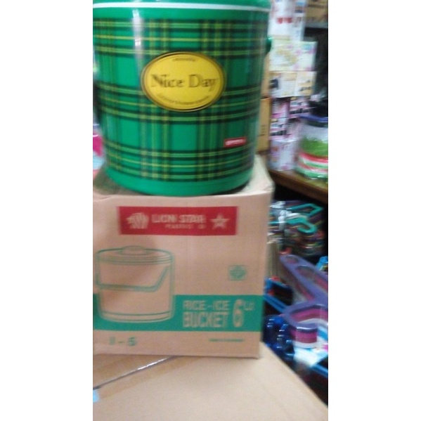 ◙ RICE BUCKET / TERMOS NASI / ES LION STAR 6 LITER ★