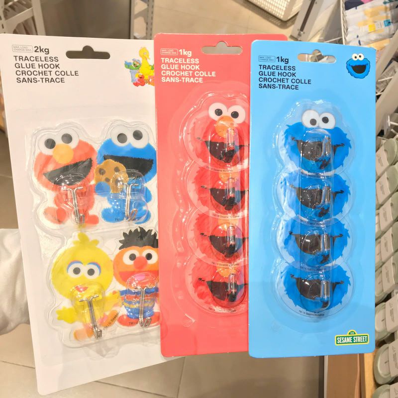 MINISO Hook Sesame Street / Hook miniso / gantungan miniso