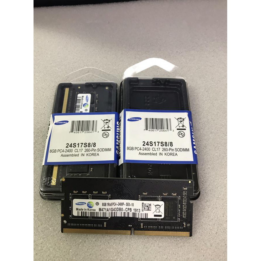 RAM MEMORY SAMSUNG DDR4 8GB PC2400 19200MHZ SODIMM Komputer & Laptop | Komponen Laptop | RAM Laptop