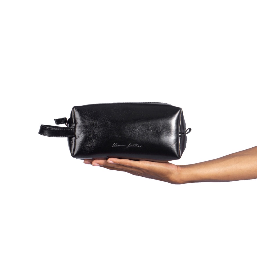 Kenes Leather Clutch Pouch Tas Tangan Unisex Kulit Asli NEPTUNE Pullup - Free Gravir Nama