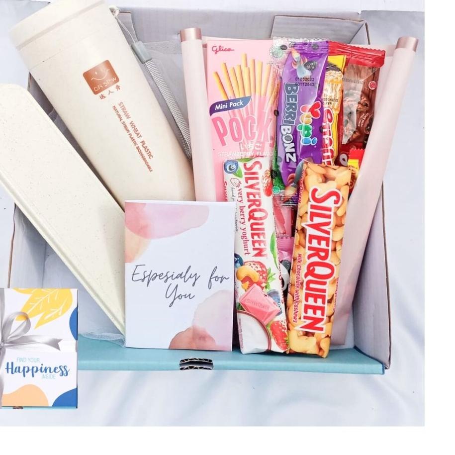 

Dijamin Bagus - Kado Ulang Tahun Anak - Hampers Snack Hadiah Wisuda Gift Box Birthday そ