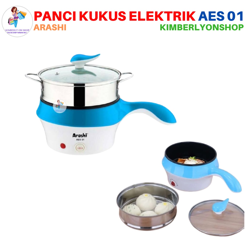 Steamer Electric Panci Kukus Elektrik AES 01 Arashi