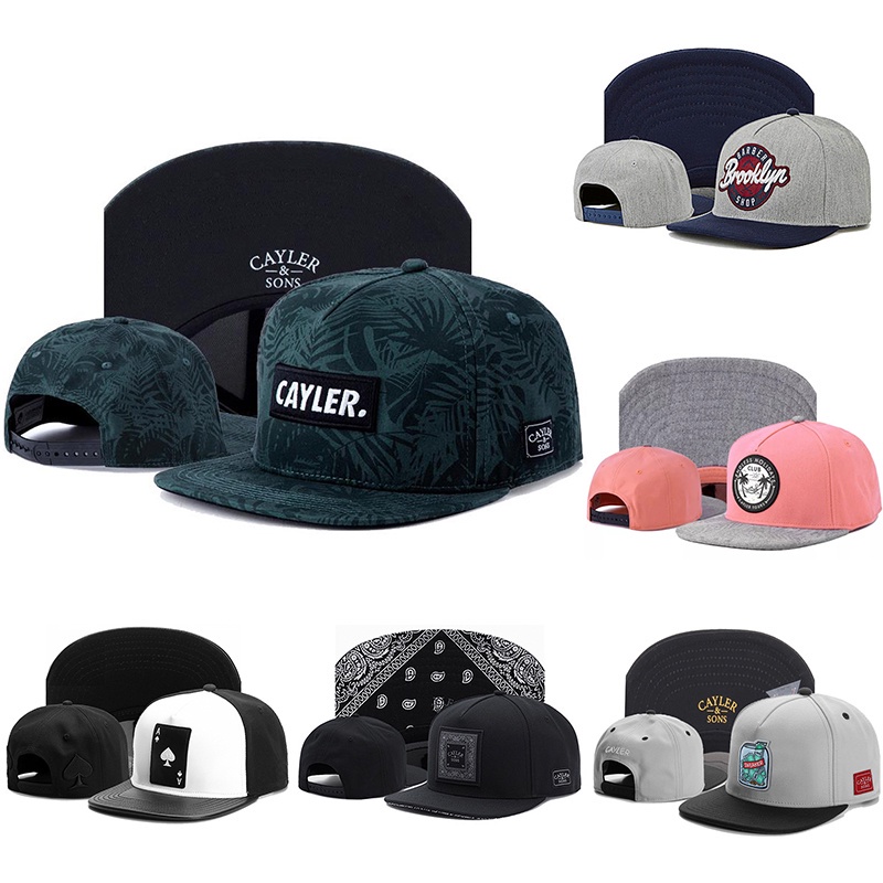 Topi Baseball Motif Bordir Tulisan Cayler Sons Gaya Hip Hop